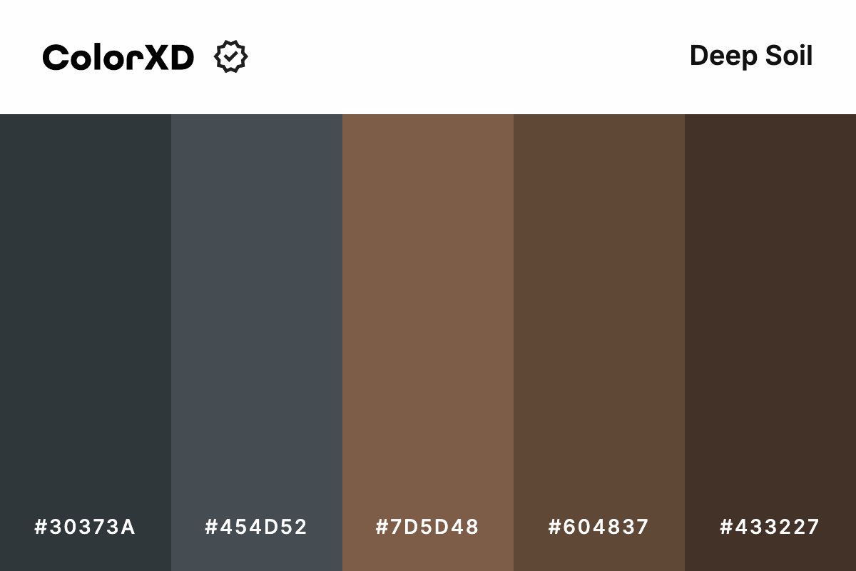 Deep Soil Color Palette
