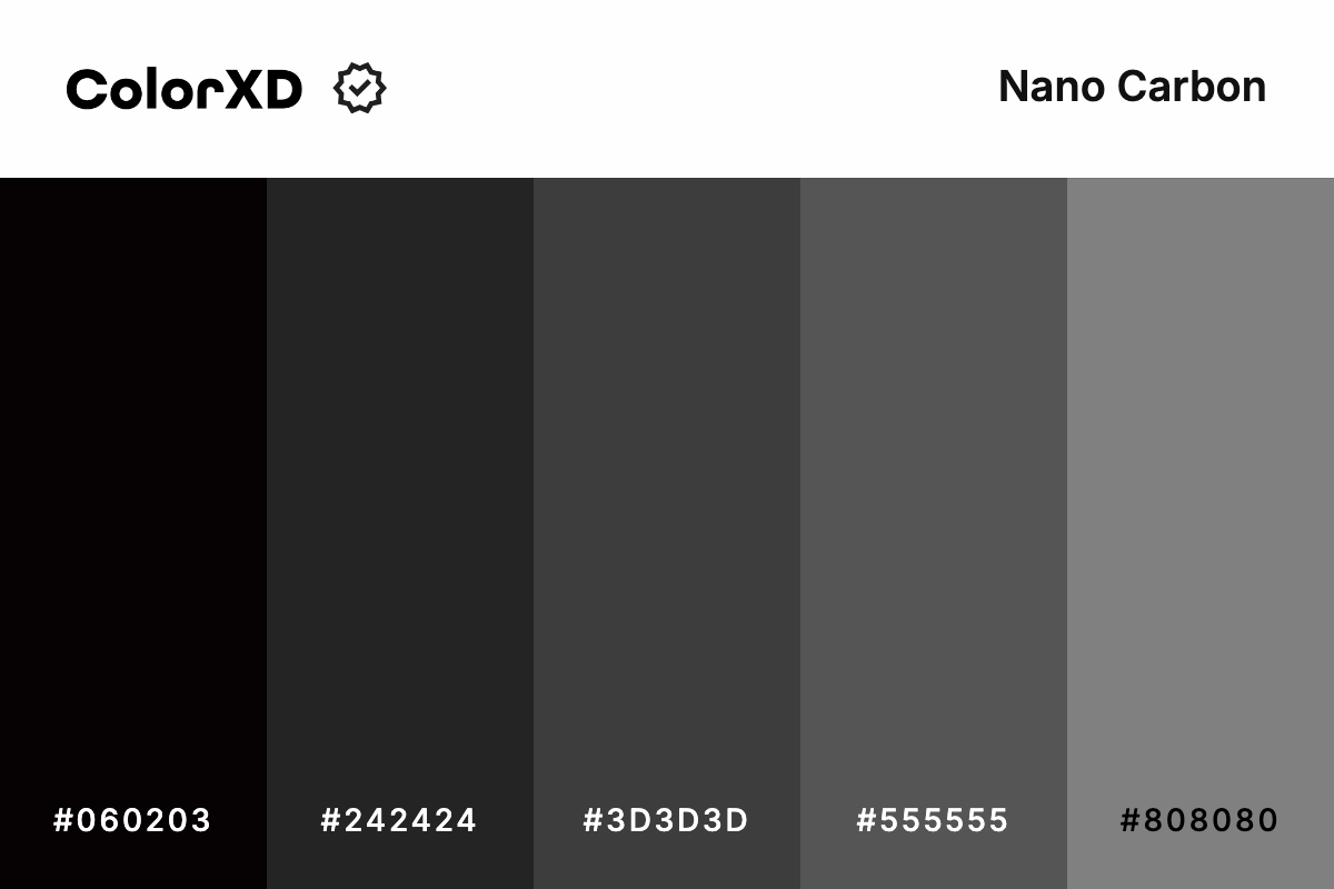 Nano Carbon Color Palette