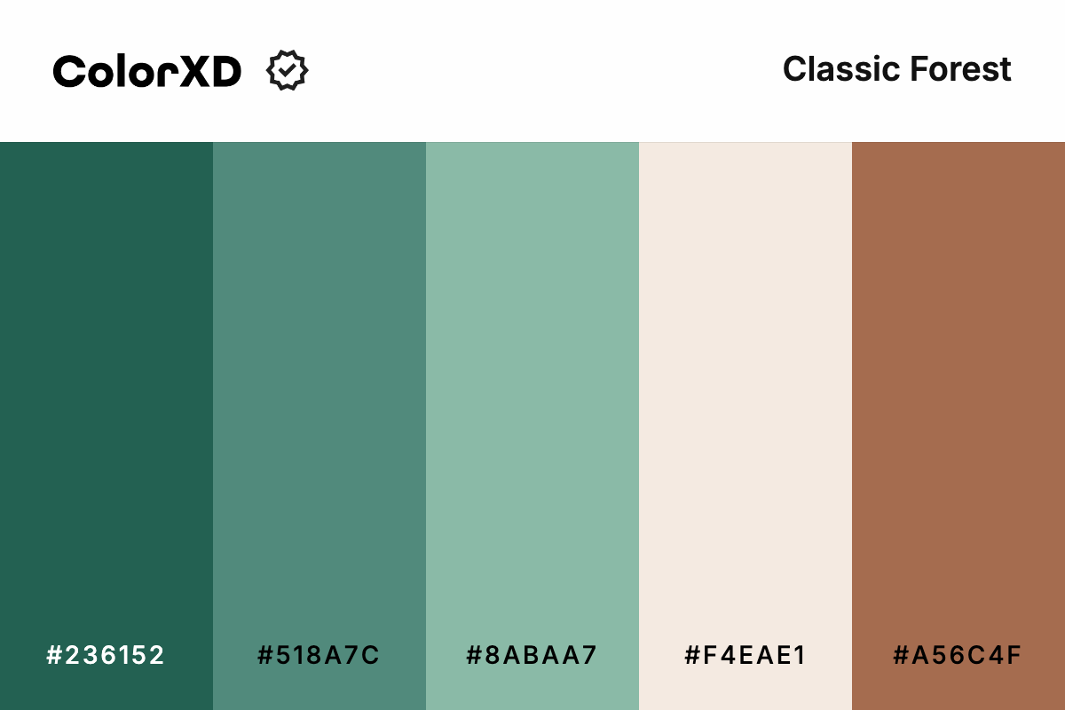 Classic Forest Color Palette