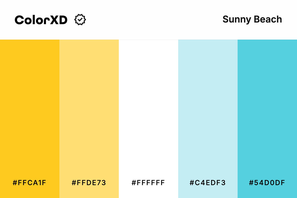 Sunny Beach Color Palette
